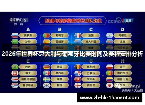 2026年世界杯意大利与葡萄牙比赛时间及赛程安排分析