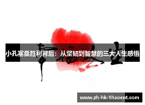 小孔塞桑胜利背后：从坚韧到智慧的三大人生感悟