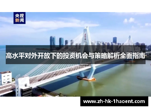 高水平对外开放下的投资机会与策略解析全面指南 高水平对外开放下的投资机会与策略解析全面指南
